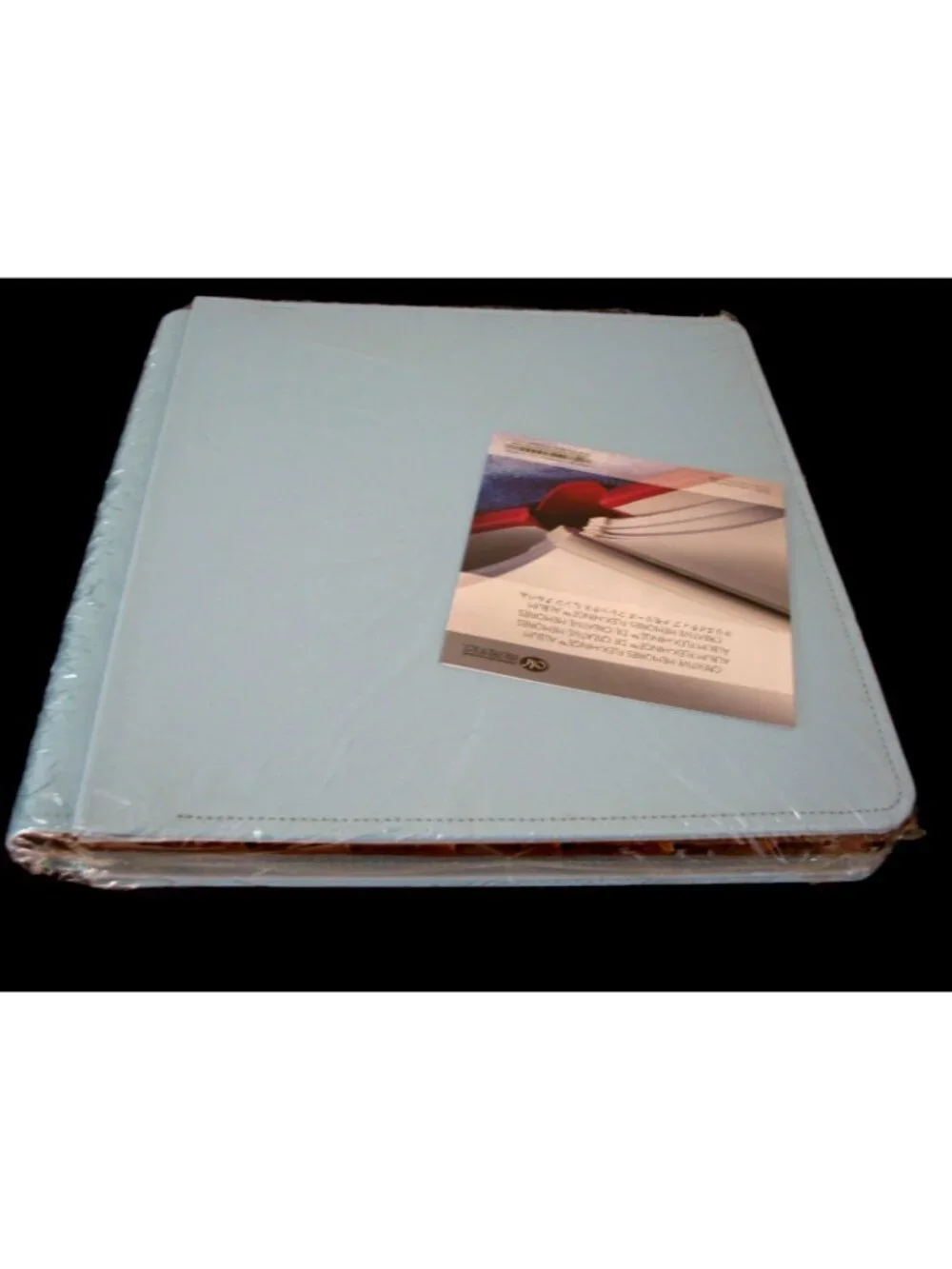 12x12  Blue Soft Colors; Leatherette Coverset Old Style Creative Memories